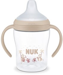 Nuk gobelet d'apprentissage bébé Perfect Match 150ml anti-fuite silicone singe
