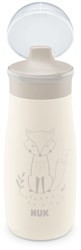 Bouteille Nuk en acier inoxydable 300ml dès 9 mois - motif renard