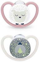Nuk sucette bébé Perfect Match Air Night 18-36M silicone mouton-2
