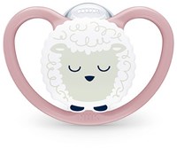 Nuk sucette bébé Perfect Match Air Night 6-18M silicone mouton