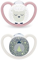 Nuk sucette bébé Perfect Match Air Night 6-18M silicone mouton-2