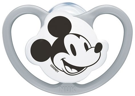 Nuk sucette bébé silicone 18-36 mois Mickey design aéré-2