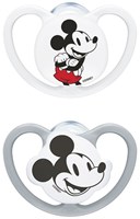 Nuk sucette bébé silicone 6-18 mois Mickey design aéré