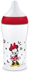 Nuk biberon bébé Disney Minnie 260ml anti-colique sans BPA 3M+