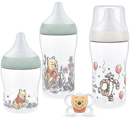 Nuk set biberon et sucette Disney Winnie The Pooh 0-6M+ anti-colique