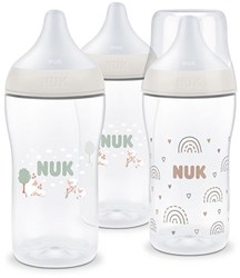 Nuk lot de biberons - biberons anti-coliques 3x260ml - Rainbow Sheep