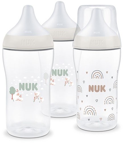 Nuk lot de biberons - biberons anti-coliques 3x260ml - Rainbow Sheep