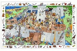 Djeco Le château fort - 100 pcs