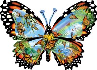 SunsOut puzzle animaux Ode to the Monarch - 1000 pièces carton
