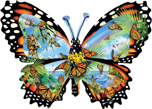 SunsOut puzzle animaux Ode to the Monarch - 1000 pièces carton