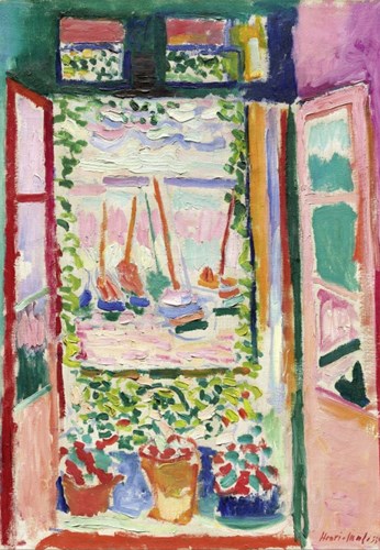 Grafika Offenes Fenster, Collioure - 1000 Teile