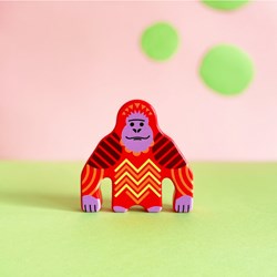Bajo figurine jouet animal - Orang-outan espèces menacées