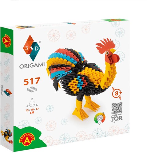 Alexander Toys ORIGAMI 3D Coq - 517pcs