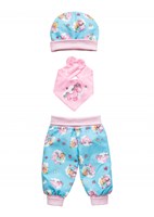Heless ensemble vêtements poupée licorne fée 3 pièces 35-45cm coton