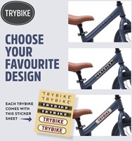 Trybike loopfiets 2 in 1 Steel - grijs