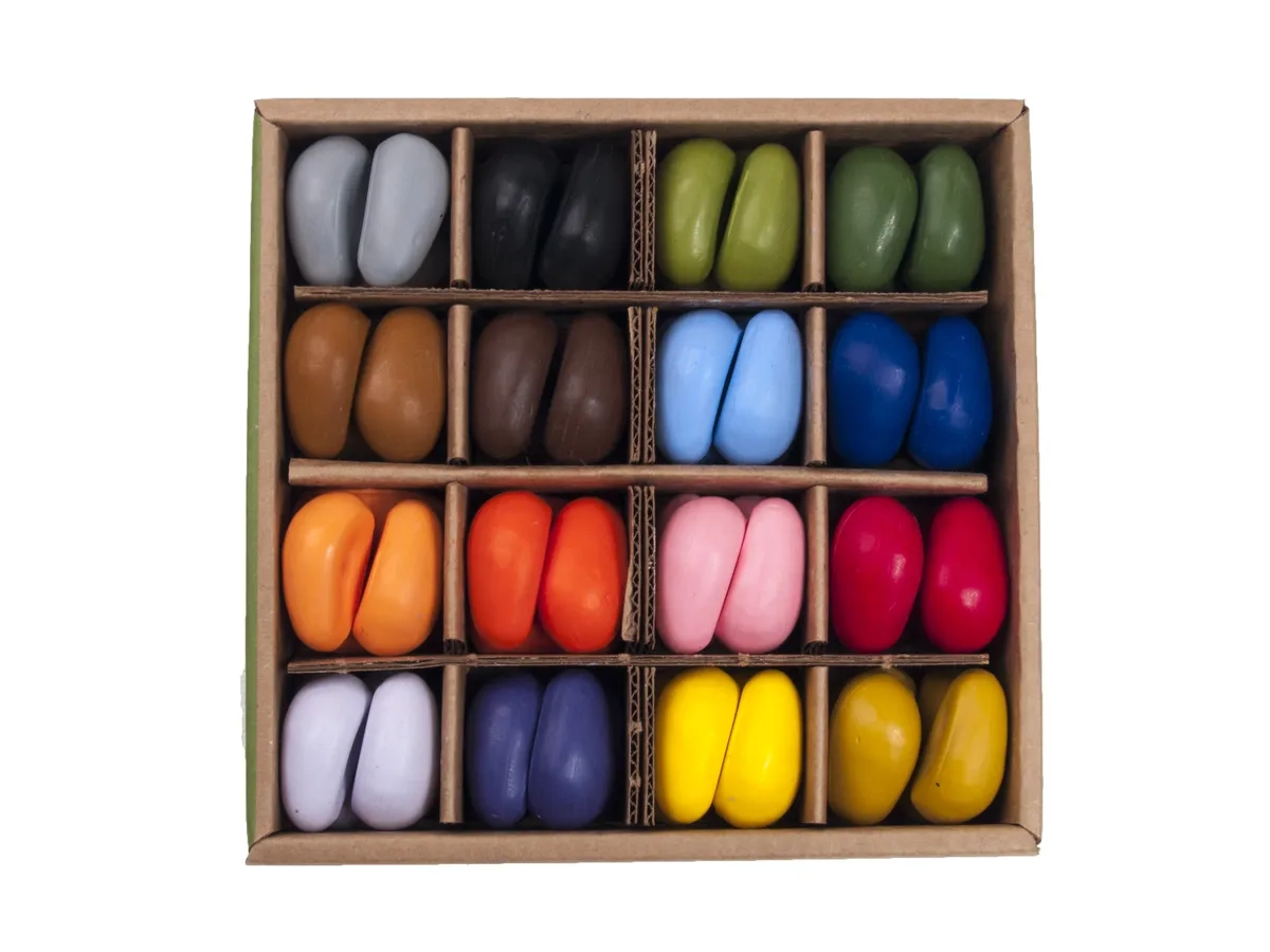 Crayon Rocks crayons Just Rocks in a Box - coffret 4 x 16 couleurs