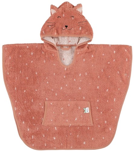 Trixie poncho enfant Mrs Cat - poncho animal doux coton rose