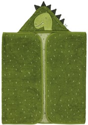 Trixie serviette à capuche enfant 70x130cm coton bio Mr. Dino