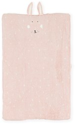 Trixie housse matelas à langer textile bébé 70x45cm Mrs. Rabbit coton bio