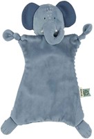Trixie doudou bébé Mrs. Elephant bleu coton biologique