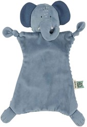 Trixie doudou bébé Mrs. Elephant bleu coton biologique