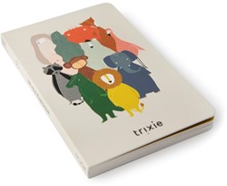 Trixie livre à rabats animaux carton FSC jouet d'éveil bébé