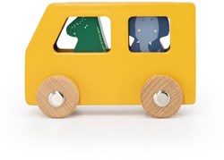 Trixie jouet en bois - set de voitures animaux - certifié FSC - durable