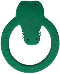 Trixie anneau de dentition caoutchouc naturel bébé Mr. Crocodile vert sûr