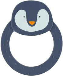 Trixie anneau de dentition caoutchouc naturel jouet bébé Mr. Penguin bleu