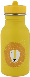 Trixie Gourde isotherme - Bouteille en acier inoxydable pour enfants - Mr. Lion - 350ml - Jaune - Antifuite