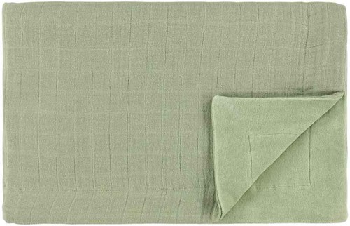 Trixie couverture bébé 75x100cm vert Bliss Sage - textile multifonction
