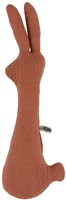Trixie hochet lapin - jouet bébé coton bio Bliss Rust
