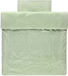 Trixie housse de couette lit bébé coton bio Daring Dino vert