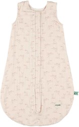 Trixie gigoteuse été sans manches 70cm - Rosy Rabbit coton rose