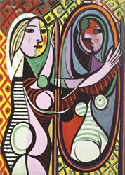 Eurographics Fille devant le miroir - Pablo Picasso (1000)
