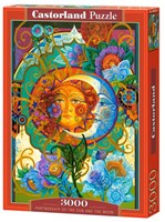 Castorland puzzle casse-tête Partenariat du Soleil et de la Lune - 3000 pièces-2