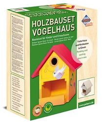 Pebaro kit de construction nichoir - kit créatif en bois pour enfants et adultes