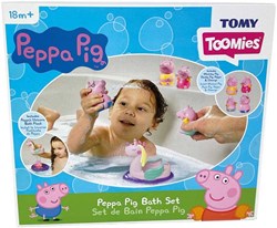 Toomies Peppa Pig jouets de bain - figurines colorées pour enfants