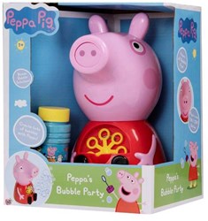 HTI Peppa Pig machine à bulles jouet pour l'intérieur et l'extérieur
