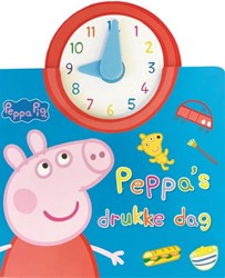 Big Balloon Peppa Pig - La journée bien remplie de Peppa avec horloge. 3+