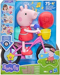 Hasbro Peppa Pig coffret vélo avec figurine interactive et accessoires