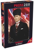 Anatolian puzzle Mustafa Kemal Ataturk - puzzle 260 pièces-2