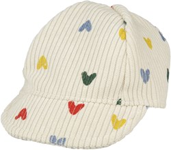 Heless bonnet de poupée confettis cœur 28-35 cm accessoire coloré