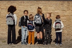 Pick & Pack Shark Shape Backpack S / Visible grey