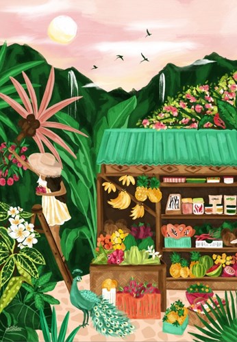 Pieces & Peace Kokosnuss, Mango, Passionsfrucht - 1000 Teile
