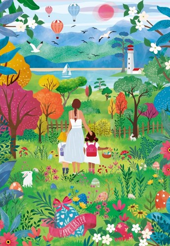 Pieces & Peace Frohe Ostern - 1000 Teile