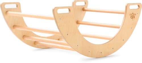 Kinderfeets Wooden Pikler - Arche de balançoire et d'escalade-2