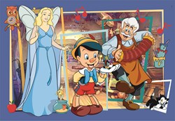 Clementoni puzzle Pinocchio - 104 pièces - puzzle enfant carton
