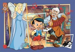Clementoni puzzle Pinocchio - 104 pièces - puzzle enfant carton
