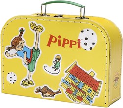 Kinderboeken valise jaune Pippi Longstocking 25 cm jouet